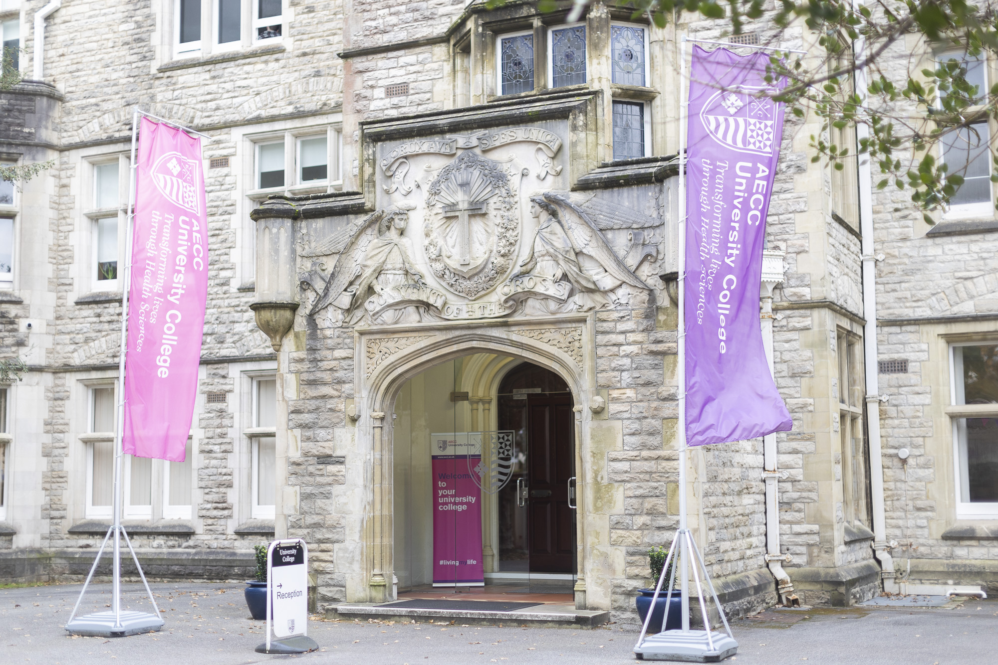 Front of AECC main building